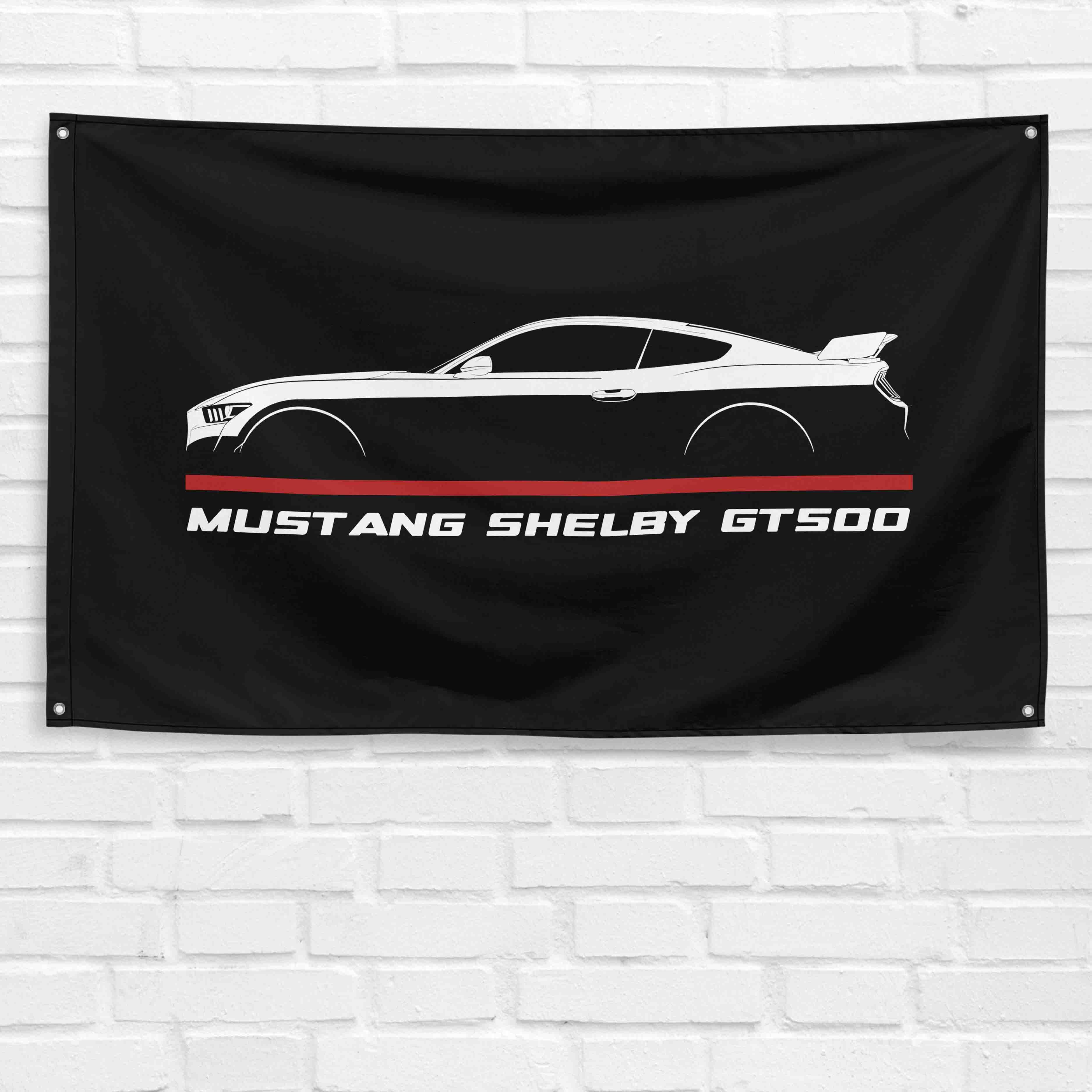 Mustang Shelby GT500 2020-2022 3x5 ft Flag Garage Wall Decor Banner