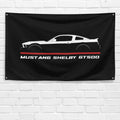 Mustang Shelby GT500 2007-2009 3x5 ft Flag Garage Wall Decor Banner