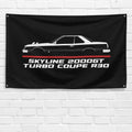 Skyline 2000GT Turbo Coupe R30 1981-1985 3x5 ft Flag Garage Wall Decor Banner