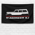Wagoneer SJ 1963-1983 3x5 ft Flag Garage Wall Decor Birthday Gift Banner