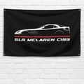 SLR McLaren C199 2003-2009 3x5 ft Flag Garage Wall Decor Birthday Gift Banner