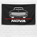 Nova 1963 Convertible 3x5 ft Flag Garage Wall Decor Birthday Gift Banner