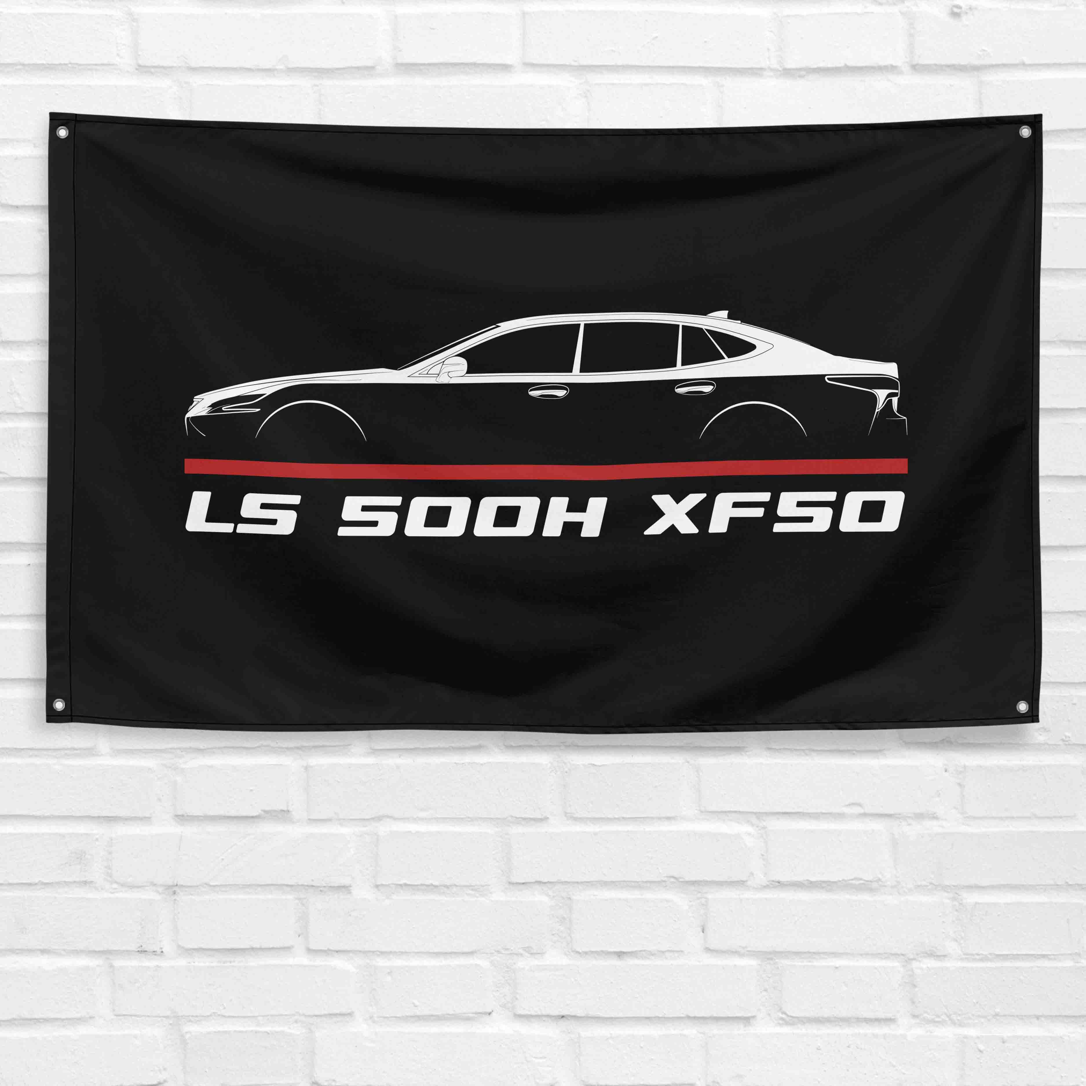 LS 500h XF50 2017-2022 3x5 ft Flag Garage Wall Decor Birthday Gift Banner