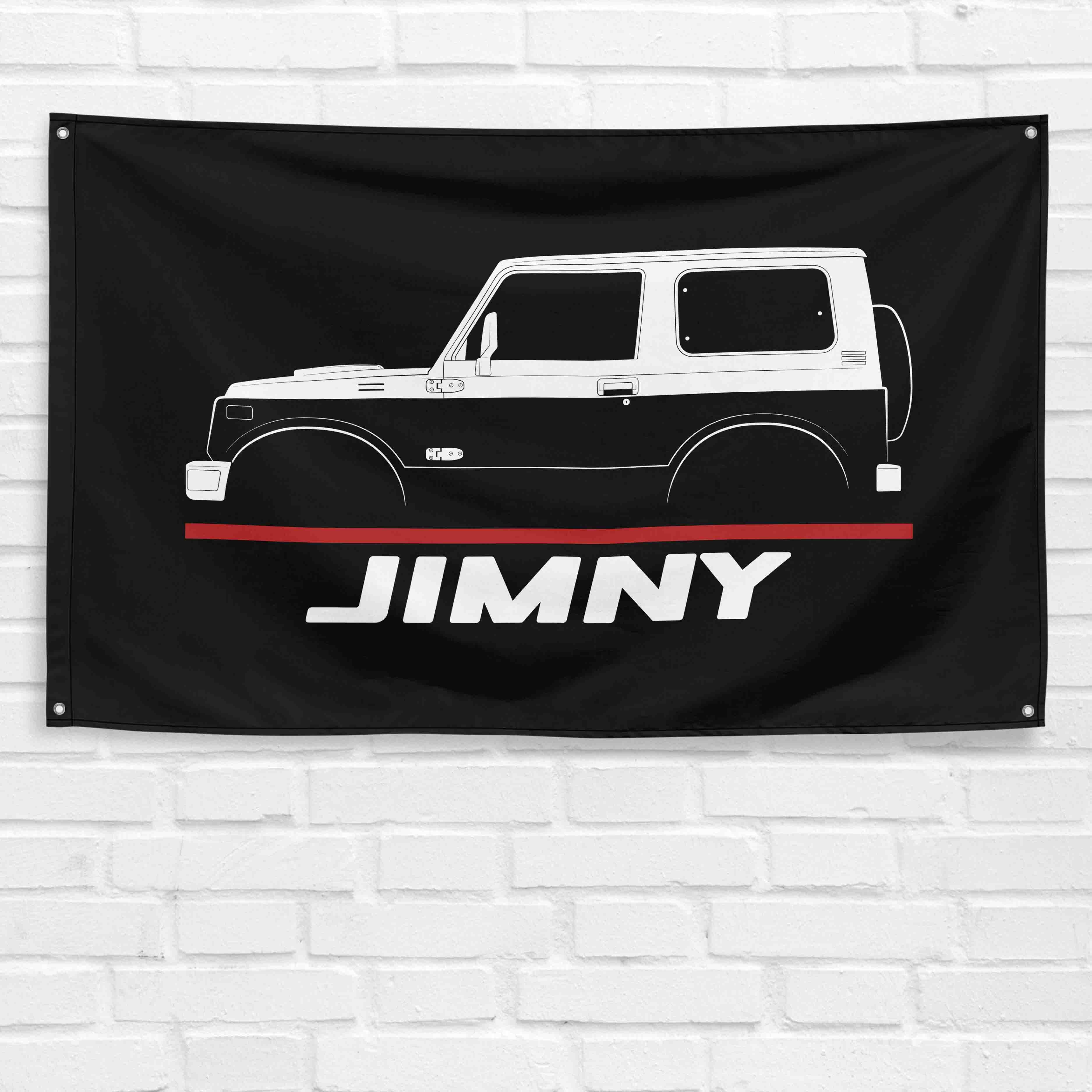 Jimny 1981-1998 3x5 ft Flag Garage Wall Decor Birthday Gift Banner