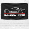 Mustang Saleen S281 2005 3x5 ft Flag Garage Wall Decor Birthday Gift Banner