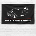 SVT Lightning 3x5 ft Flag Garage Wall Decor Birthday Gift Banner