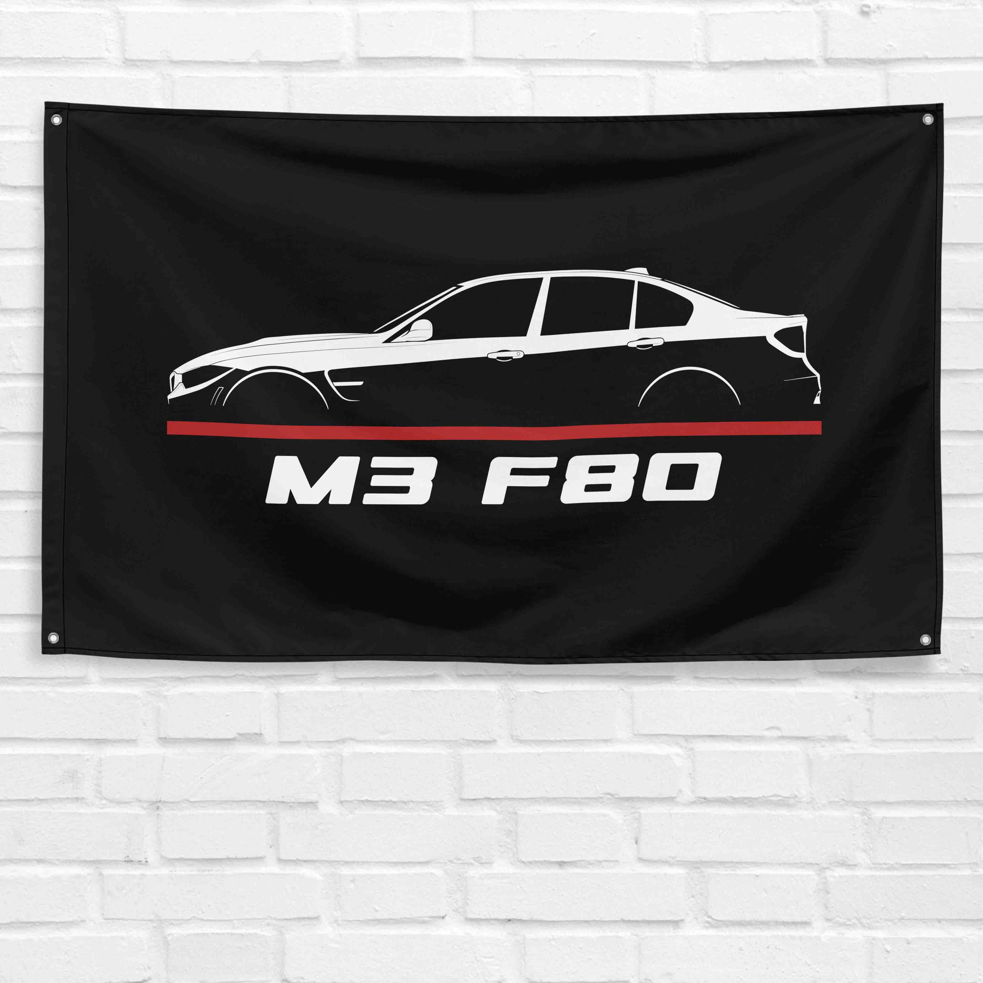 M3 F80 2014-2019 3x5 ft Flag Garage Wall Decor Birthday Gift Banner