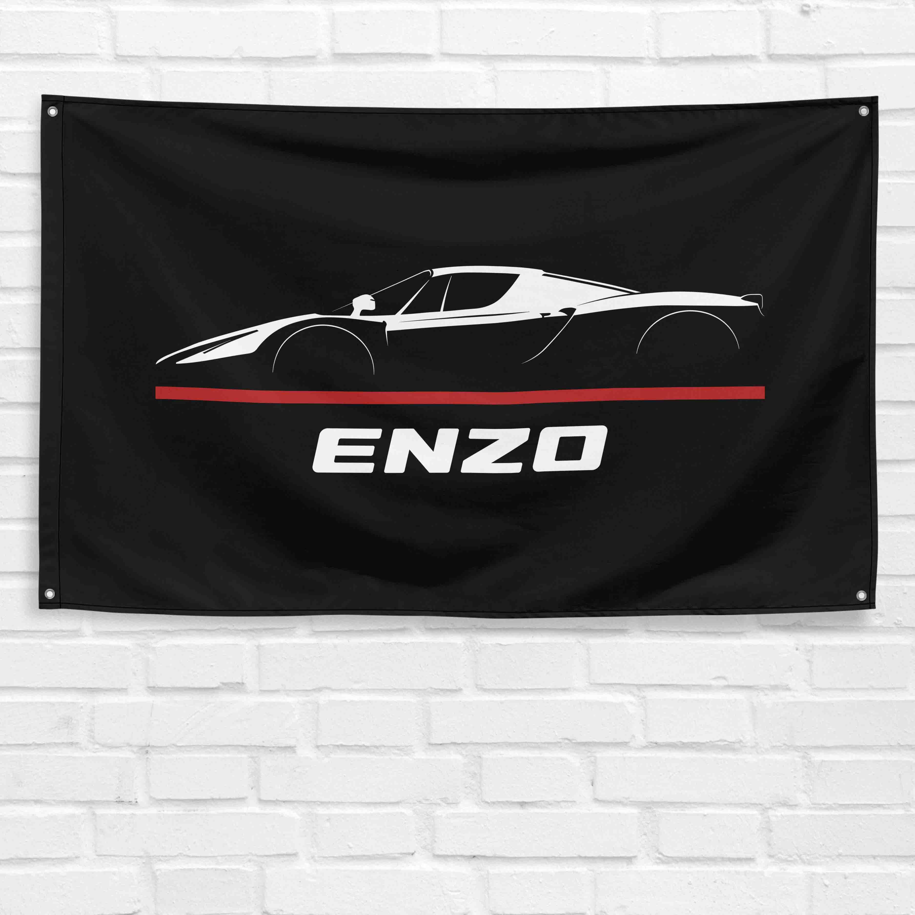 Enzo 2002-2004 3x5 ft Flag Garage Wall Decor Birthday Gift Banner