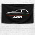 480 1986-1995 3x5 ft Flag Garage Wall Decor Birthday Gift Banner