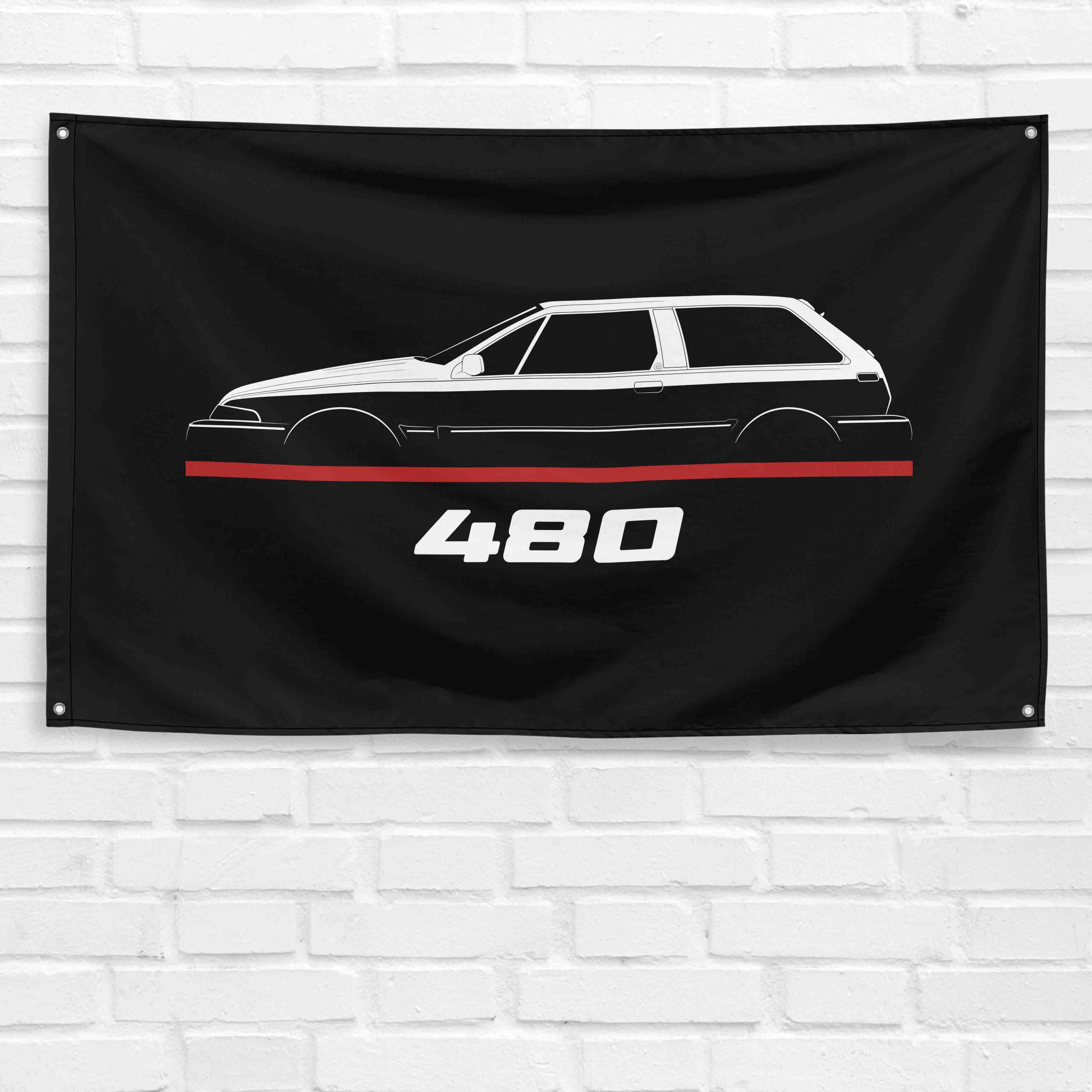 480 1986-1995 3x5 ft Flag Garage Wall Decor Birthday Gift Banner