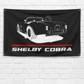 Shelby Cobra Roadster 3x5 ft Flag Garage Wall Decor Birthday Gift Banner
