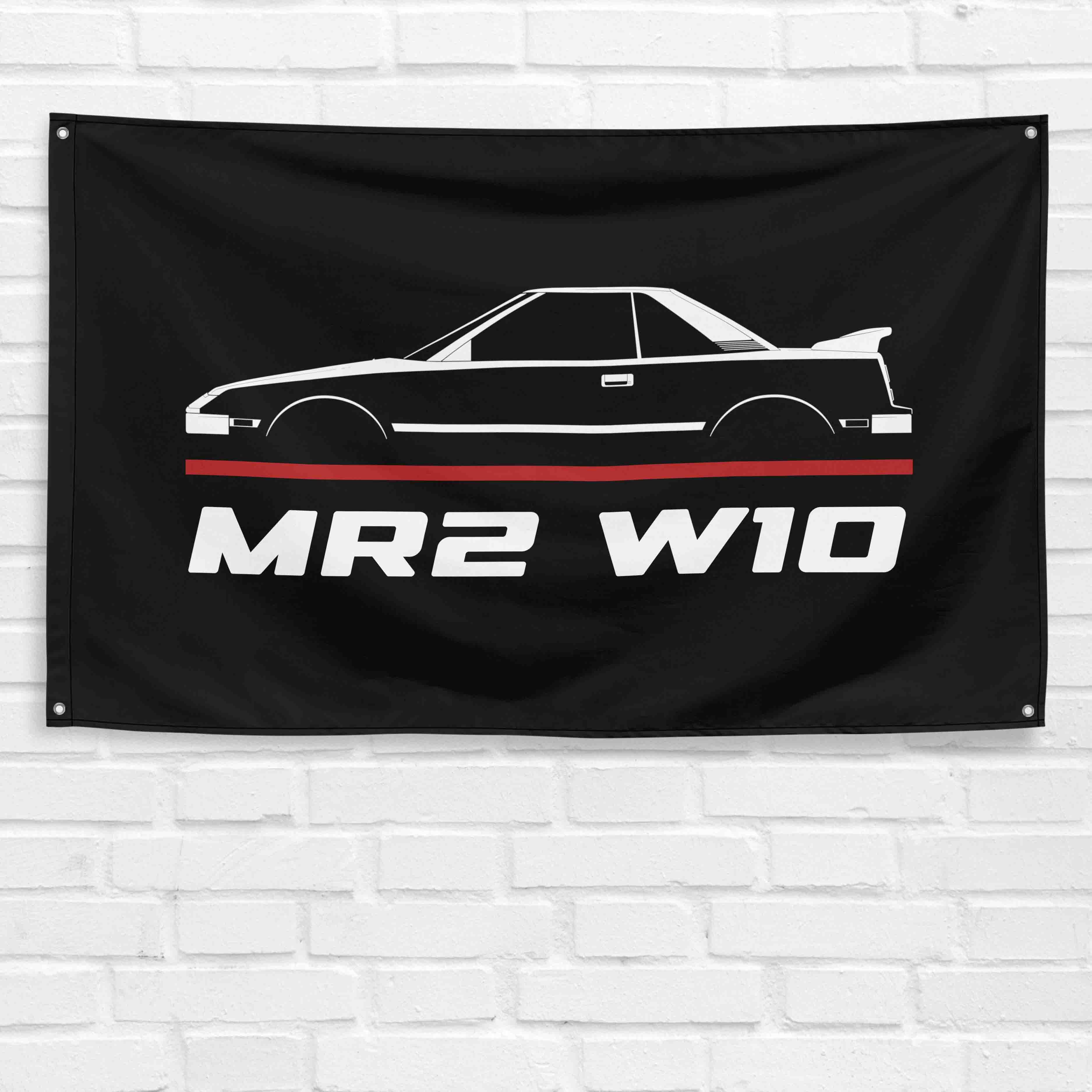 MR2 W10 1984-1989 3x5 ft Flag Garage Wall Decor Birthday Gift Banner