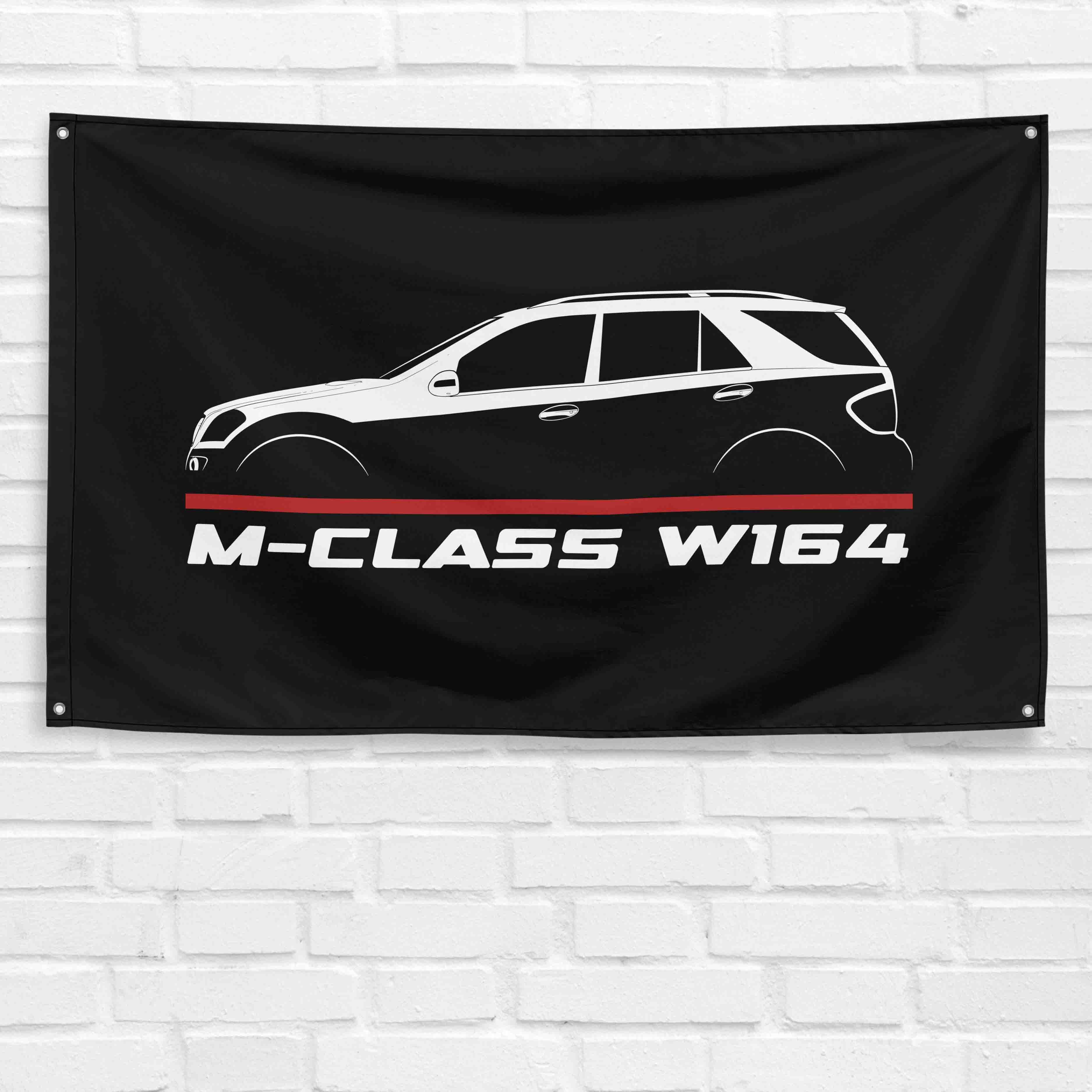 M-Class W164 2005-2011 3x5 ft Flag Garage Wall Decor Birthday Gift Banner