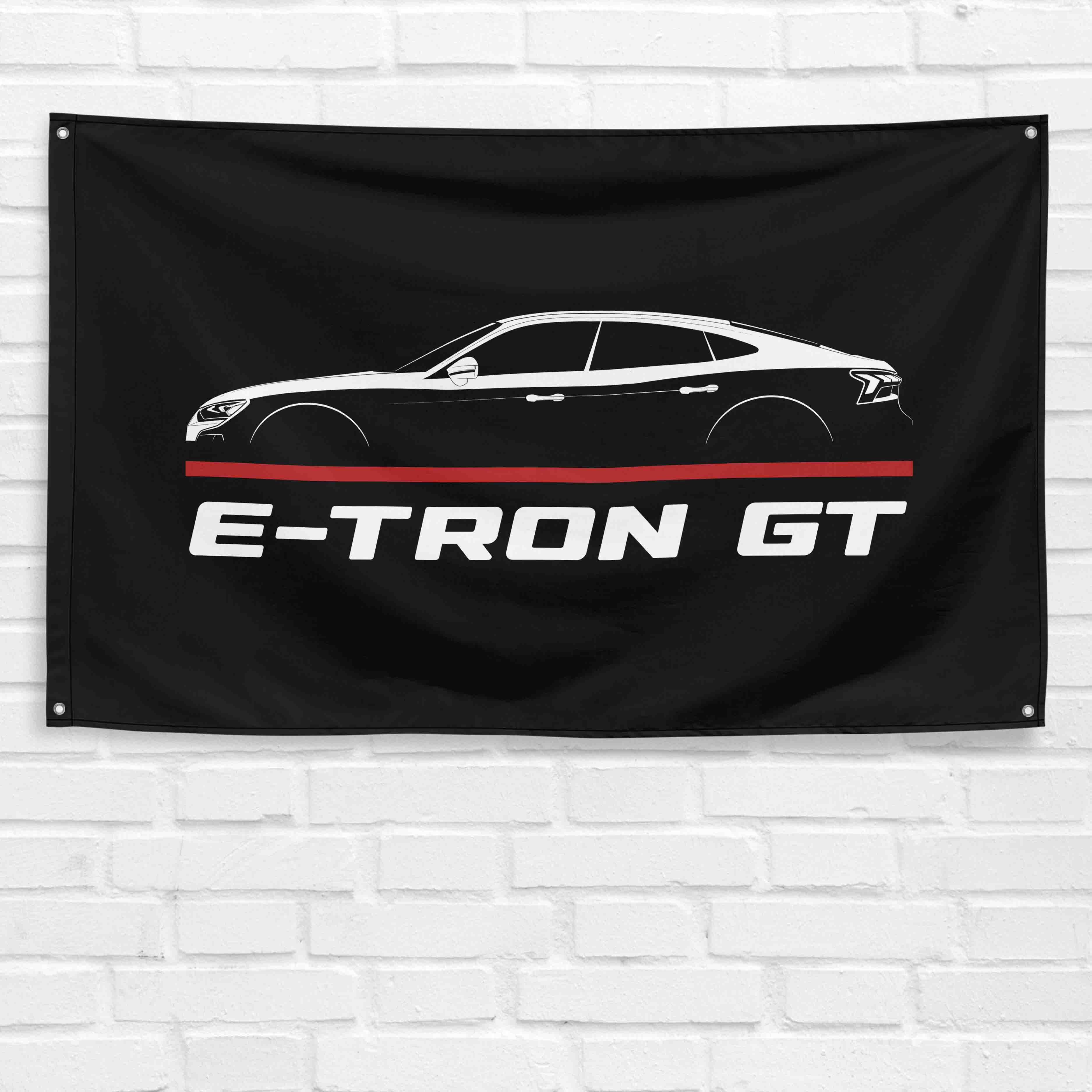 e-Tron GT 2020-2022 3x5 ft Flag Garage Wall Decor Birthday Gift Banner