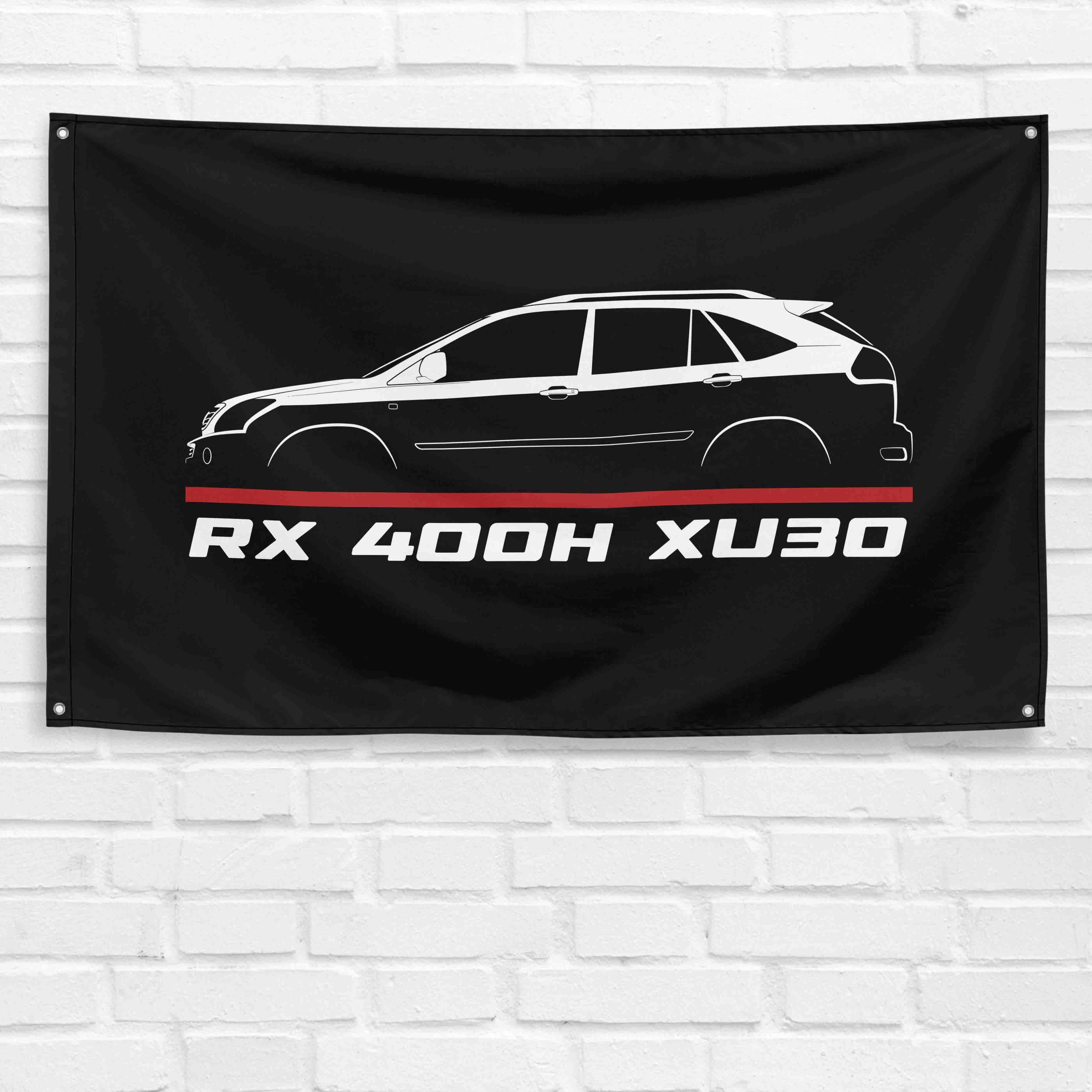 RX 400h XU30 2003-2009 3x5 ft Flag Garage Wall Decor Birthday Gift Banner