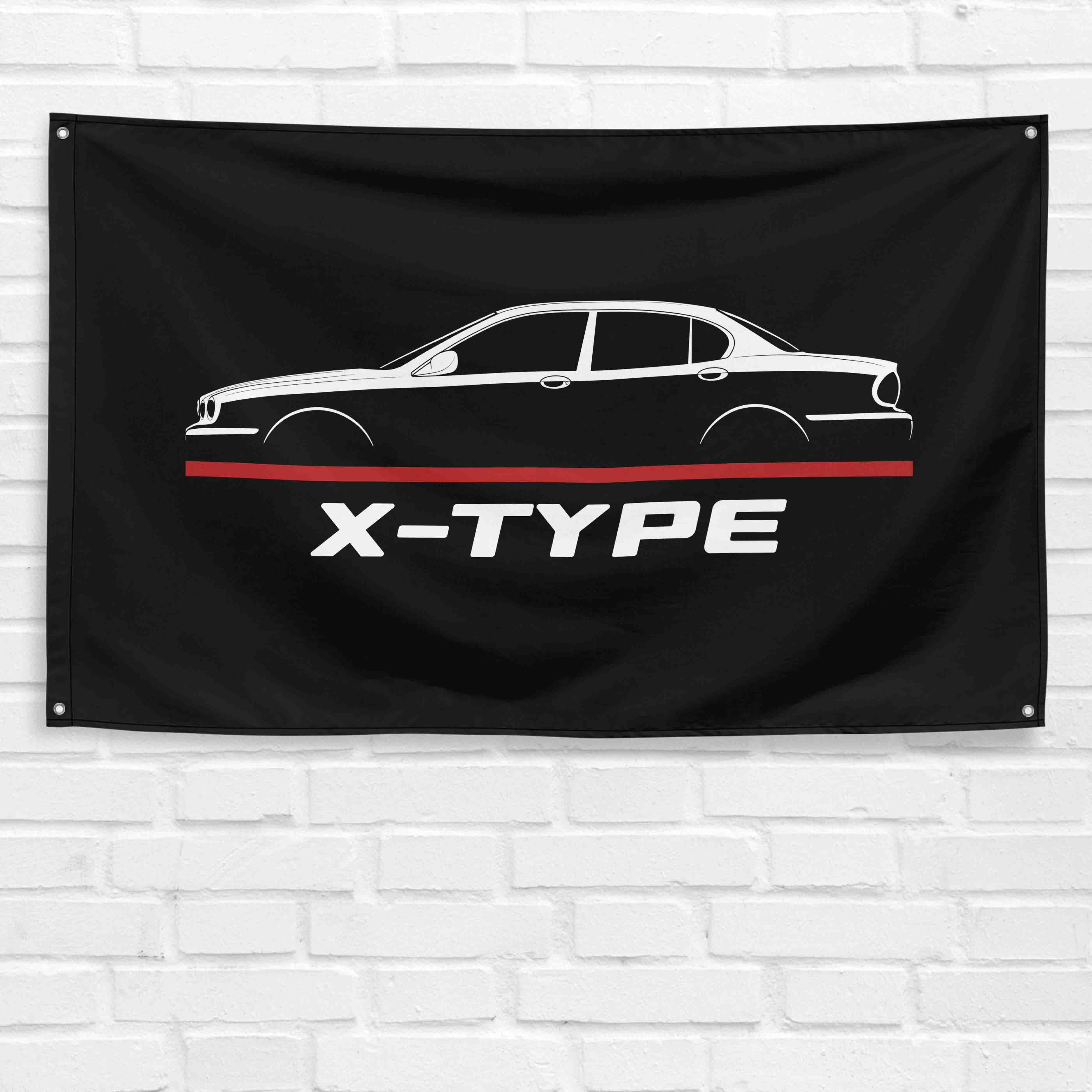 X-Type 2002-2009 3x5 ft Flag Garage Wall Decor Birthday Gift Banner