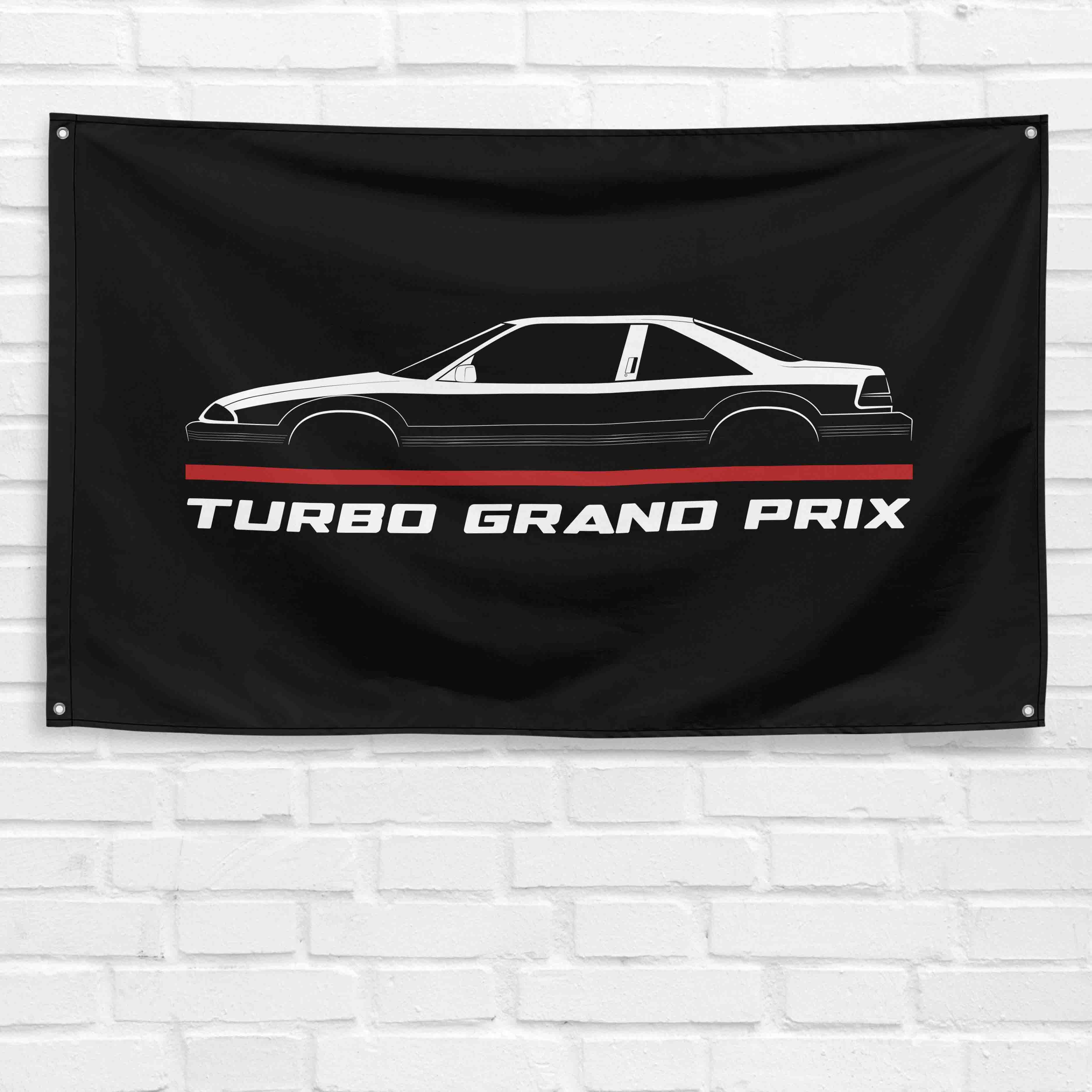 Turbo Grand Prix 1989 3x5 ft Flag Garage Wall Decor Birthday Gift Banner