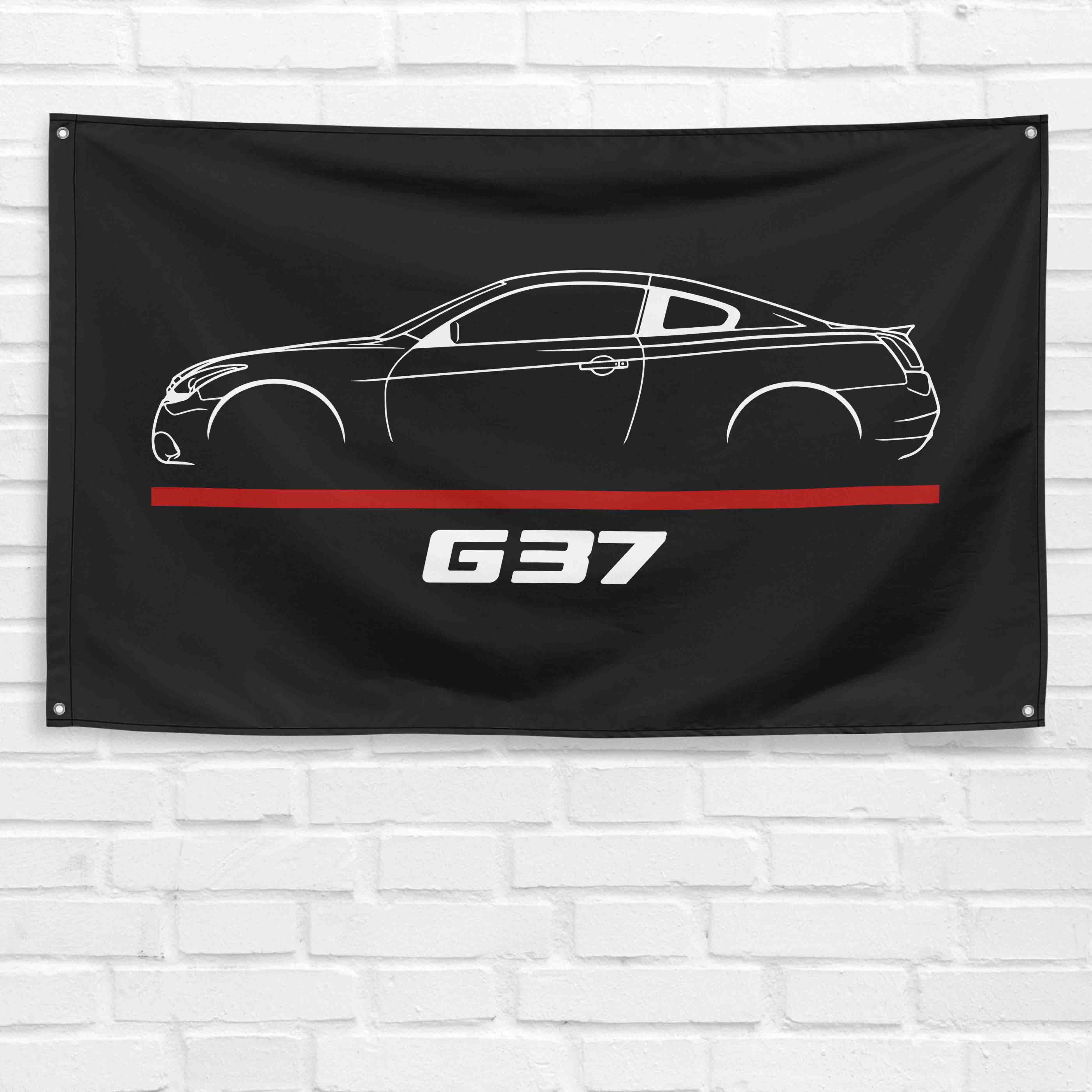 G37 2008 3x5 ft Flag Garage Wall Decor Birthday Gift Banner