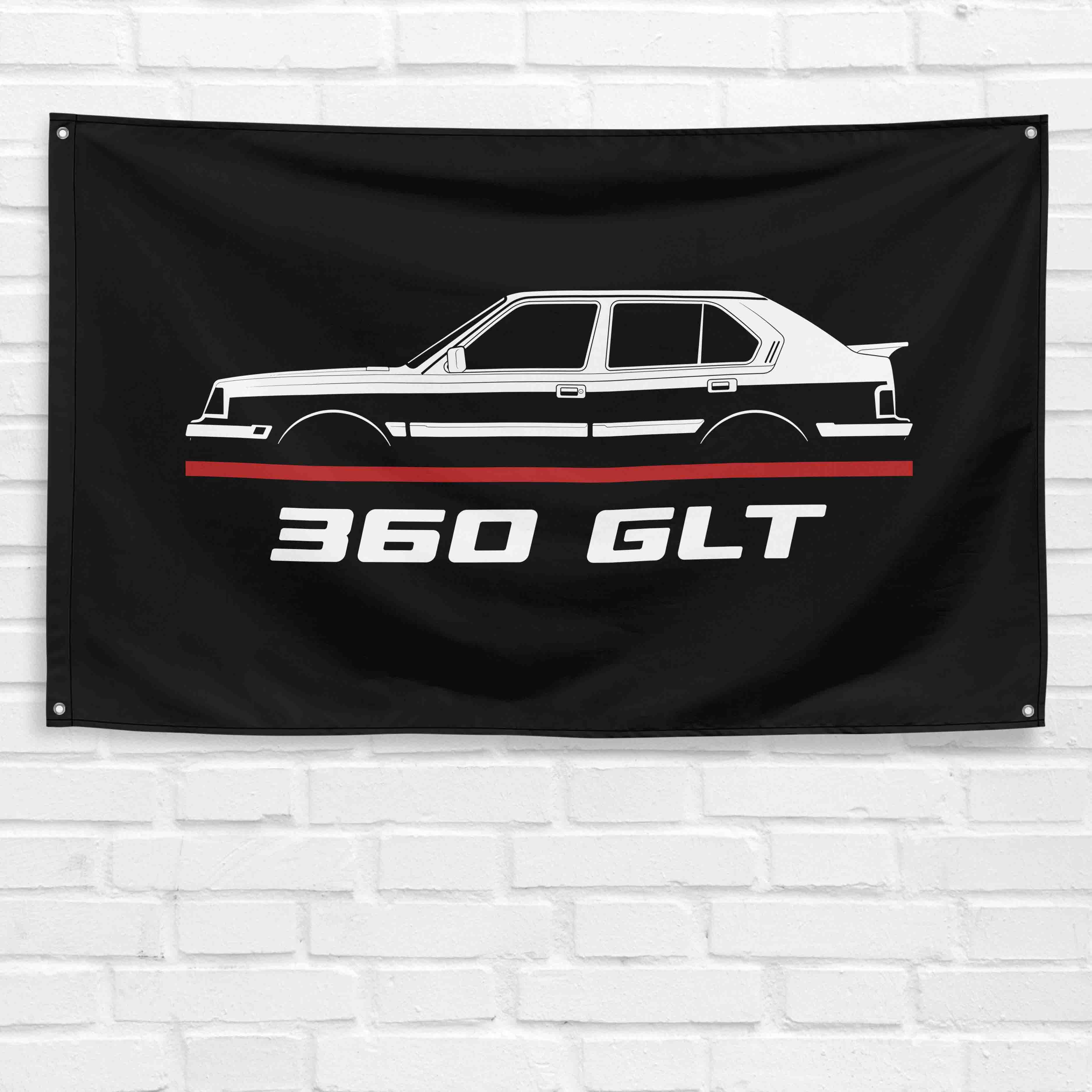 360 GLT 1982-1990 3x5 ft Flag Garage Wall Decor Birthday Gift Banner