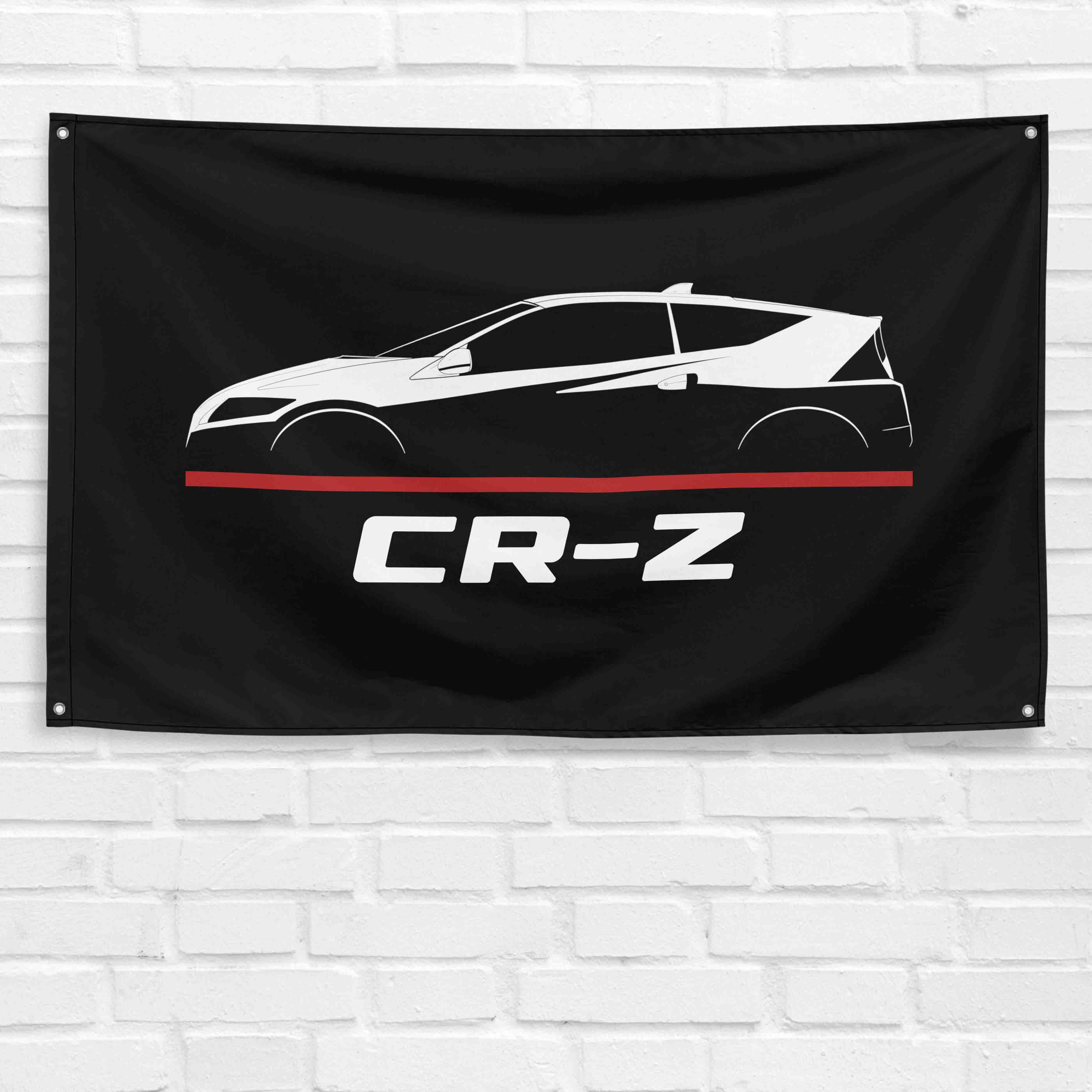 CR-Z 2010-2016 3x5 ft Flag Garage Wall Decor Birthday Gift Banner