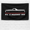 El Camino SS 1970 3x5 ft Flag Garage Wall Decor Birthday Gift Banner