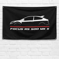 Focus RS500 Mk II 2010 3x5 ft Flag Garage Wall Decor Birthday Gift Banner