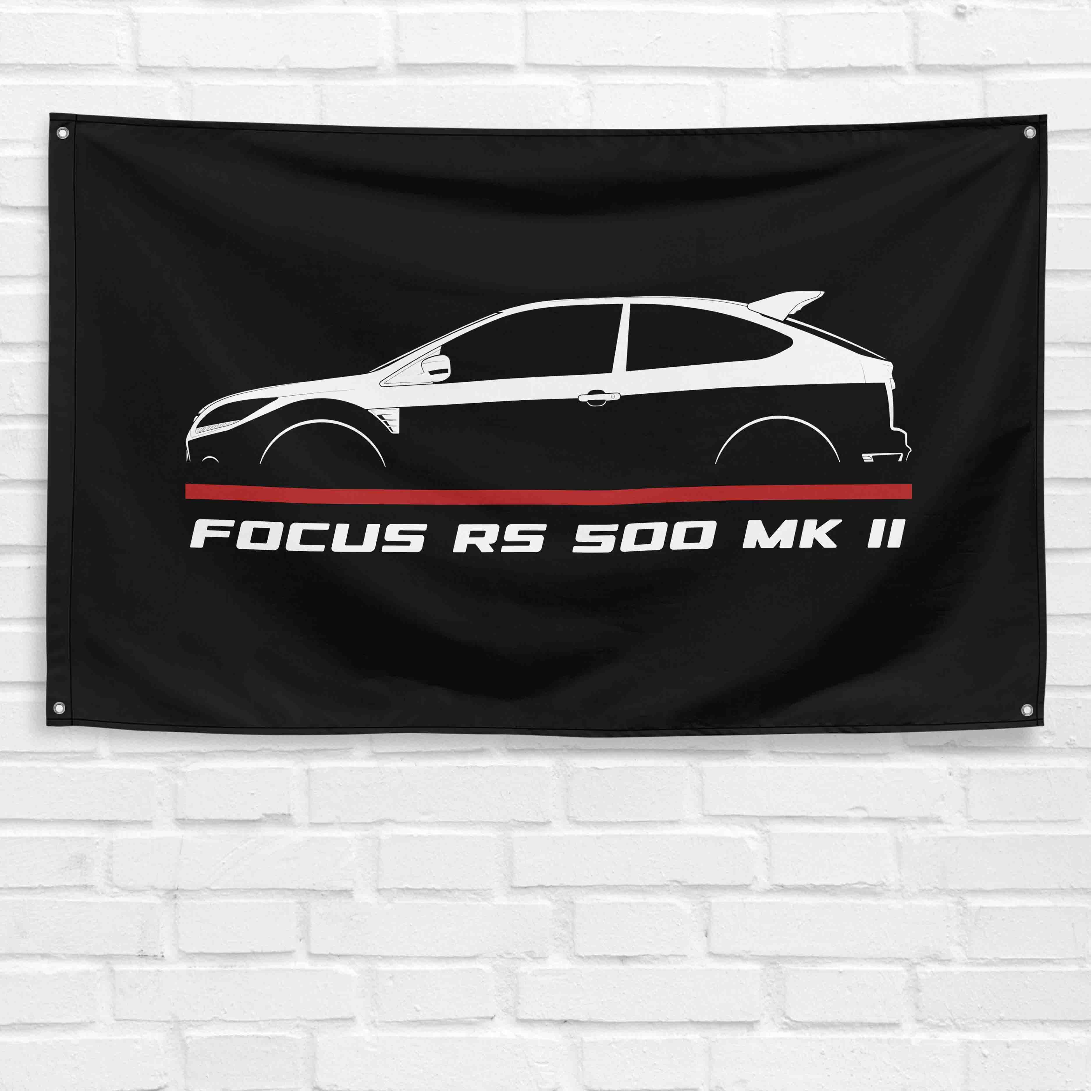 Focus RS500 Mk II 2010 3x5 ft Flag Garage Wall Decor Birthday Gift Banner
