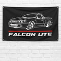 Falcon Ute Sport Truck 3x5 ft Flag Garage Wall Decor Birthday Gift Banner