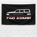740 Kombi 1982-1990 3x5 ft Flag Garage Wall Decor Birthday Gift Banner