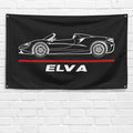 Elva 3x5 ft Flag Garage Wall Decor Birthday Gift Banner