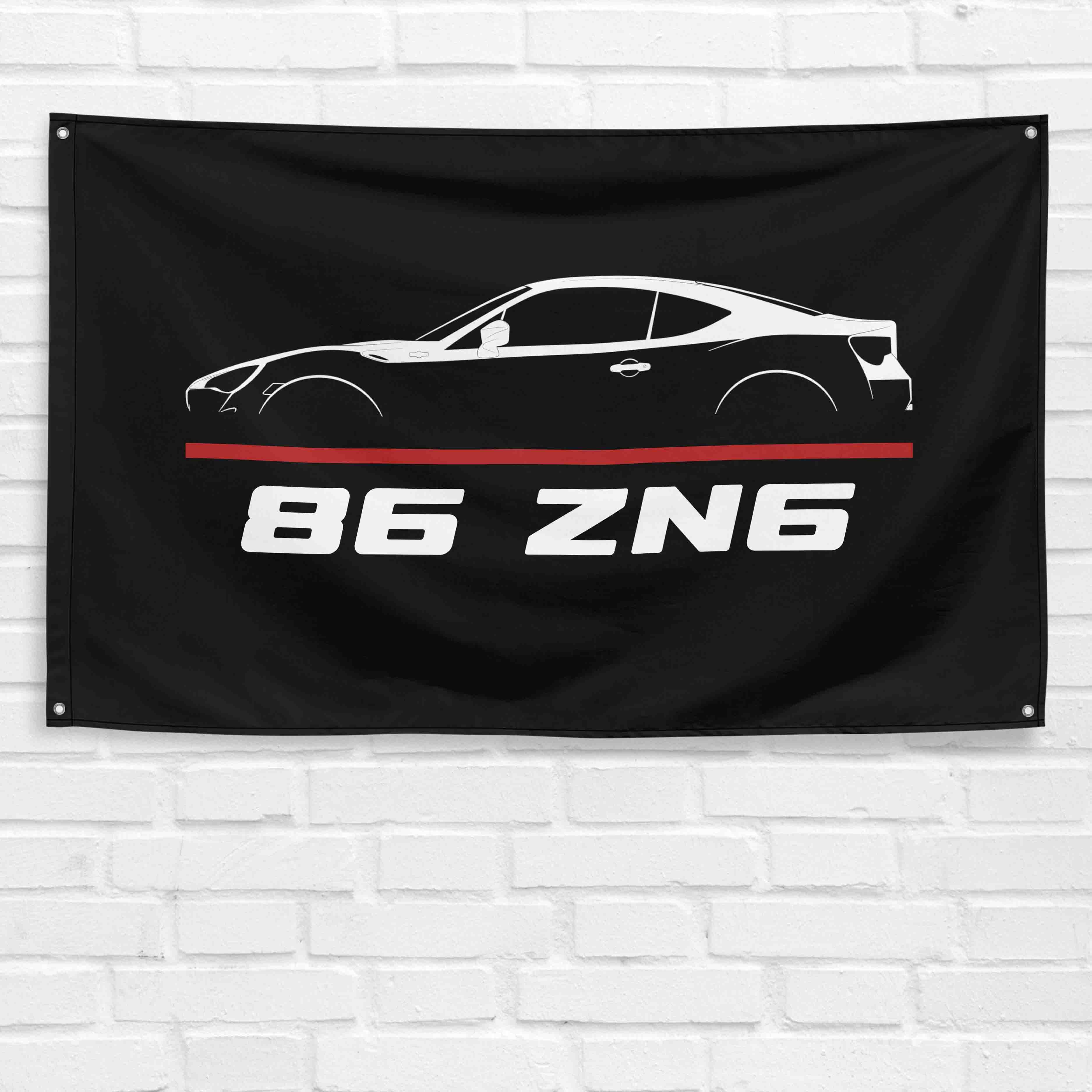 86 ZN8 2022-2023 3x5 ft Flag Garage Wall Decor Birthday Gift Banner
