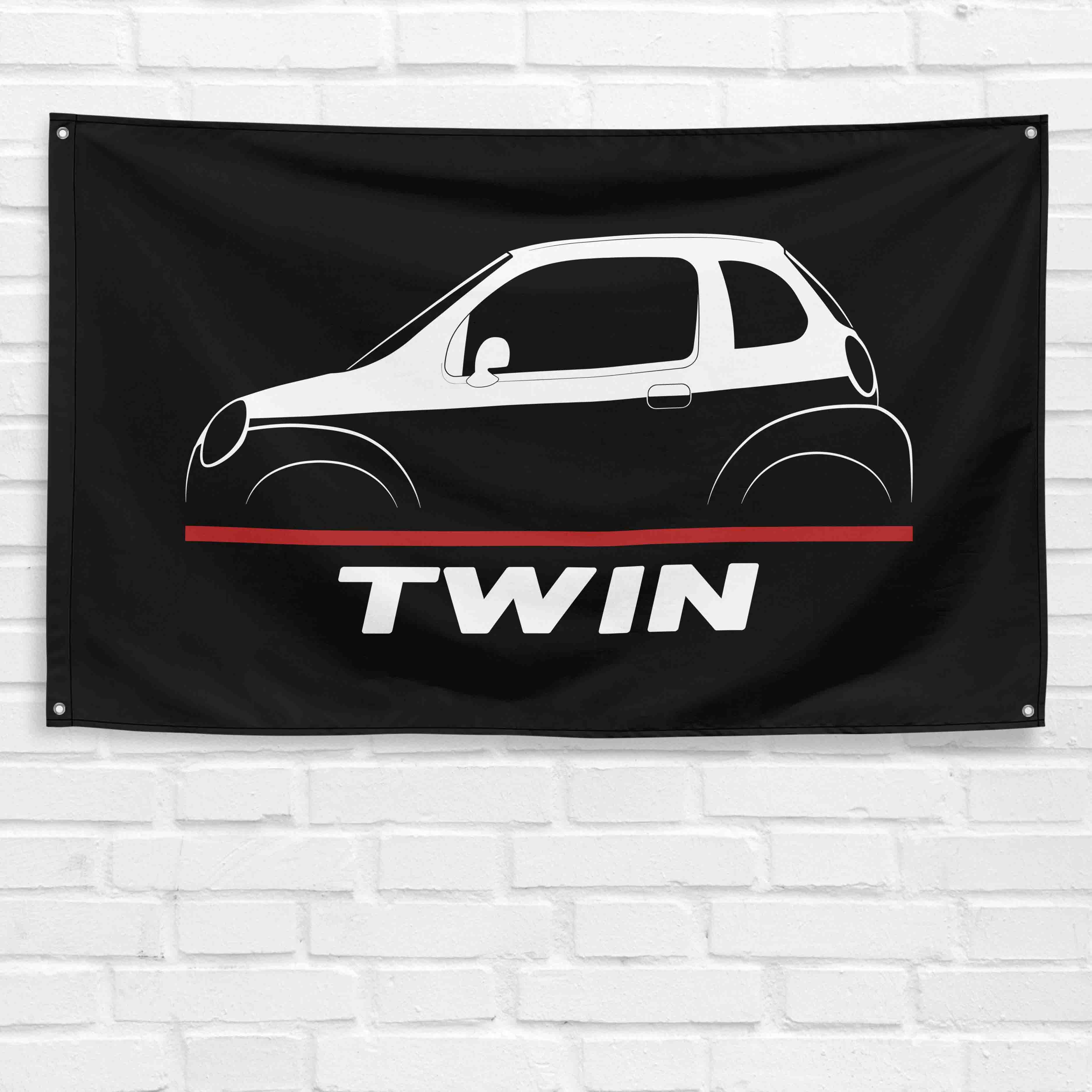 Twin 2003-2005 3x5 ft Flag Garage Wall Decor Birthday Gift Banner