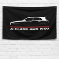 A-Class AMG W177 2019-2022 3x5 ft Flag Garage Wall Decor Birthday Gift Banner