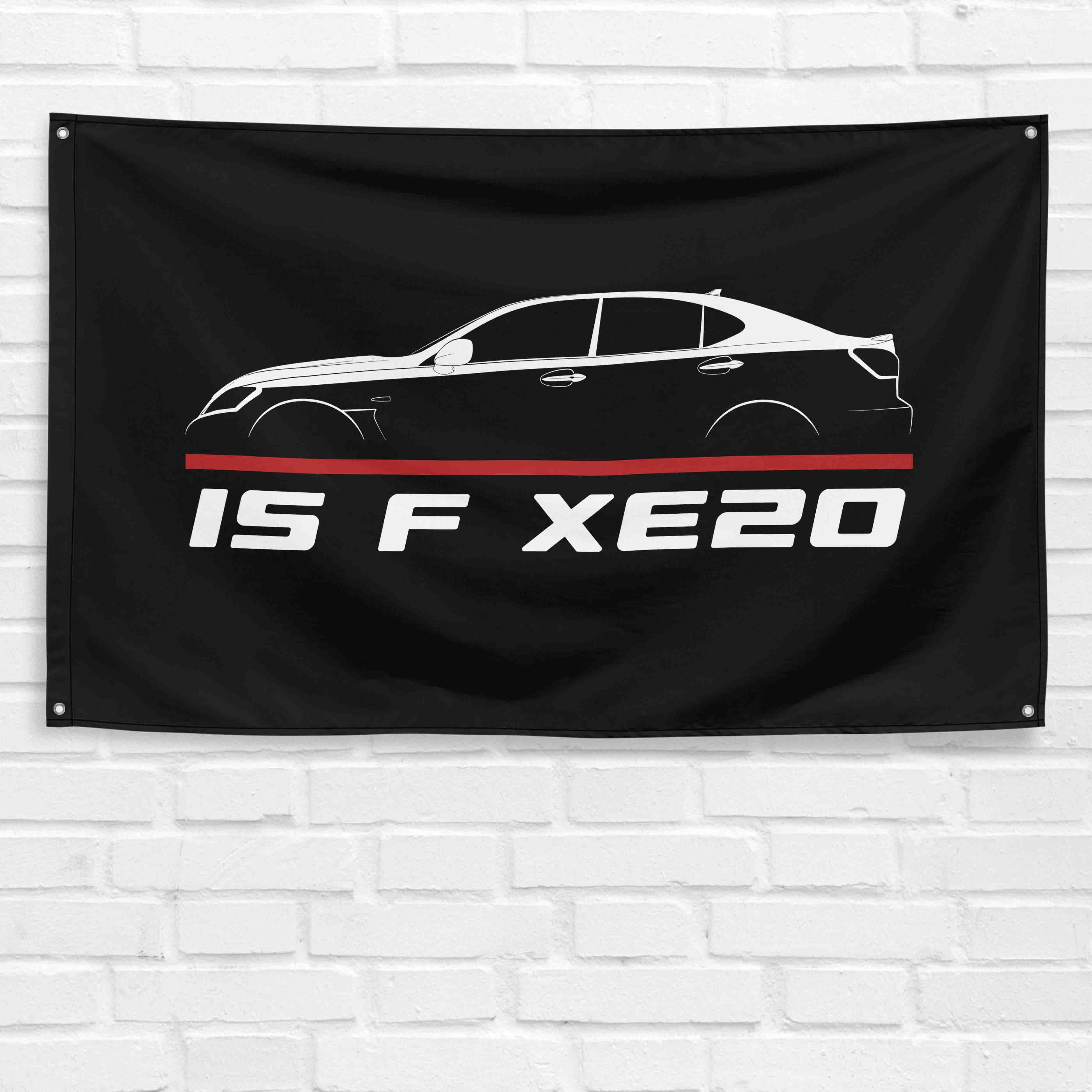IS F XE20 2008-2014 3x5 ft Flag Garage Wall Decor Birthday Gift Banner