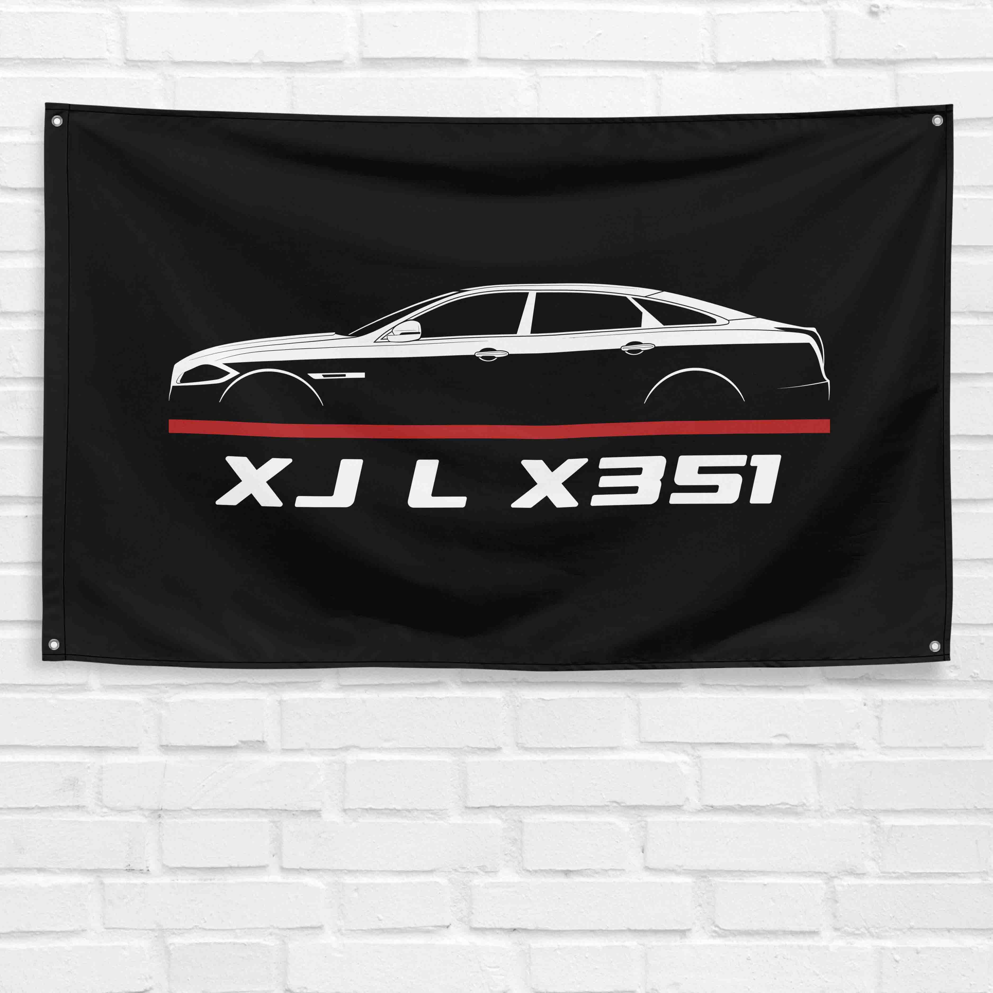 XJ L X351 2009-2019 3x5 ft Flag Garage Wall Decor Birthday Gift Banner