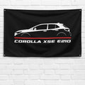 Corolla XSE E210 2019-2023 3x5 ft Flag Garage Wall Decor Birthday Gift Banner