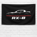 RX-8 2003-2008 3x5 ft Flag Garage Wall Decor Birthday Gift Banner