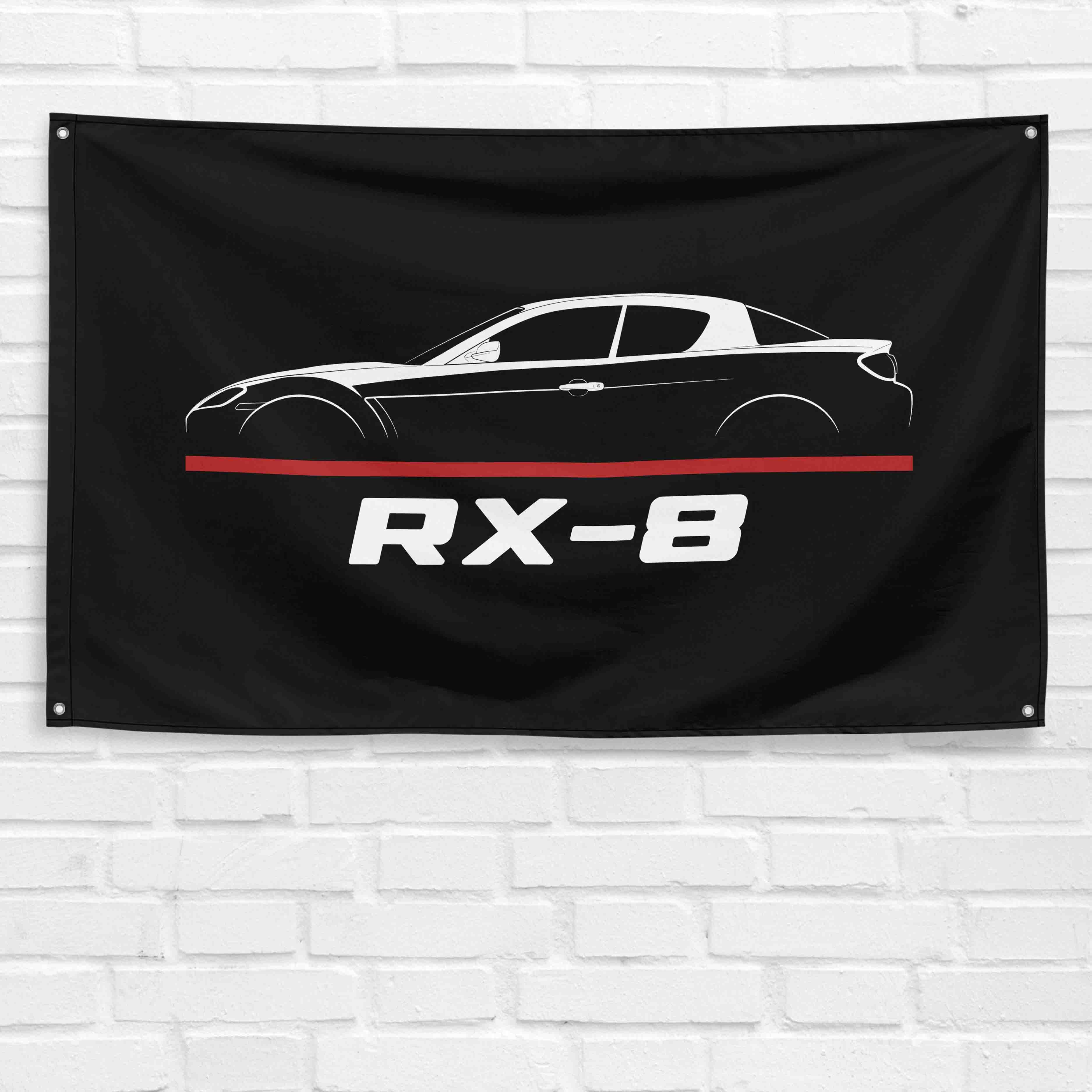 RX-8 2003-2008 3x5 ft Flag Garage Wall Decor Birthday Gift Banner