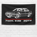 740IL E38 1999 3QTR 3x5 ft Flag Garage Wall Decor Birthday Gift Banner