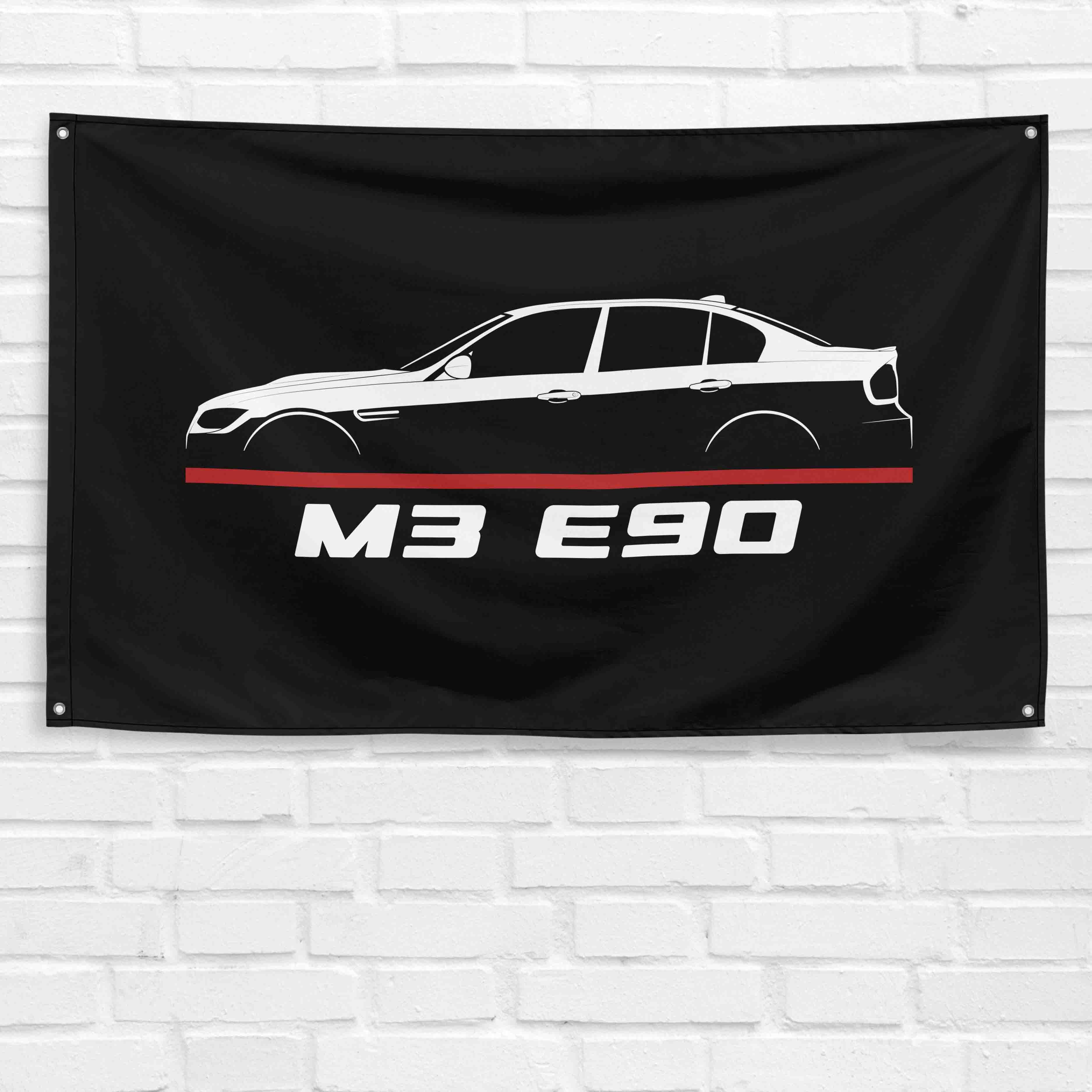 M3 E90 2007-2011 3x5 ft Flag Garage Wall Decor Birthday Gift Banner