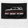 RX 300 XU10 1998-2003 3x5 ft Flag Garage Wall Decor Birthday Gift Banner