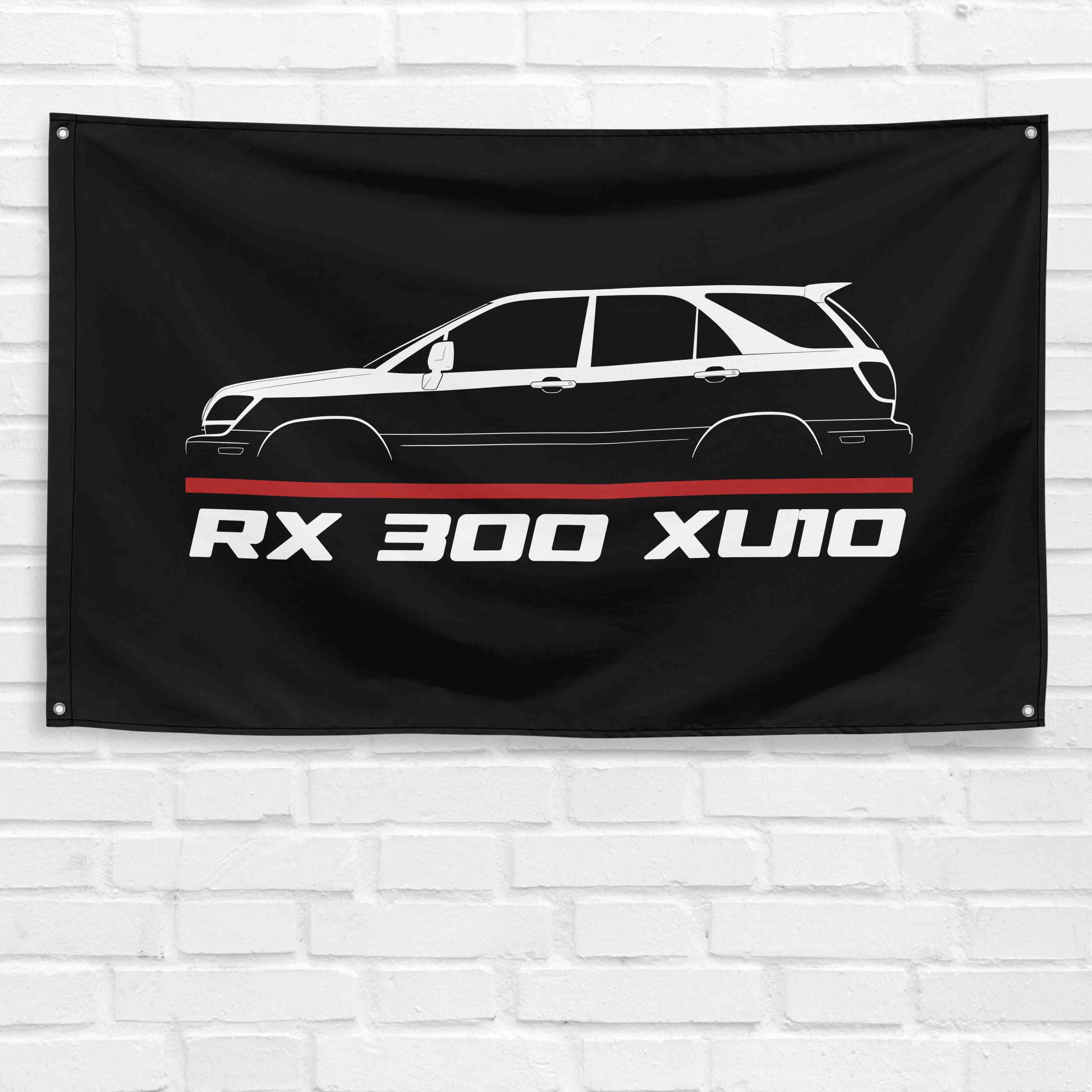RX 300 XU10 1998-2003 3x5 ft Flag Garage Wall Decor Birthday Gift Banner