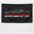 Mustang GT 2019 3x5 ft Flag Garage Wall Decor Birthday Gift Banner