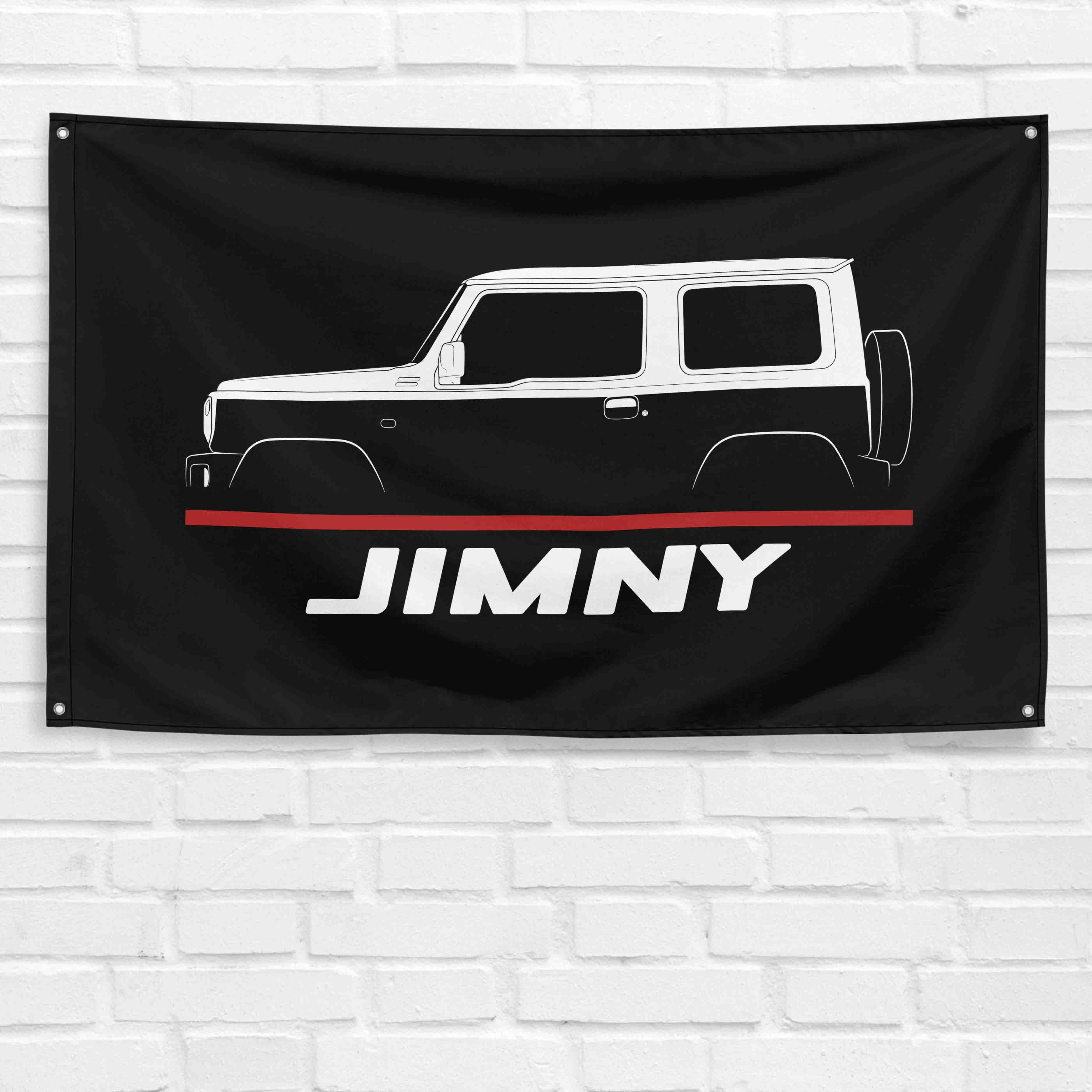 Jimny 2018-2022 3x5 ft Flag Garage Wall Decor Birthday Gift Banner