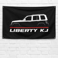 Liberty KJ 2002-2007 3x5 ft Flag Garage Wall Decor Birthday Gift Banner