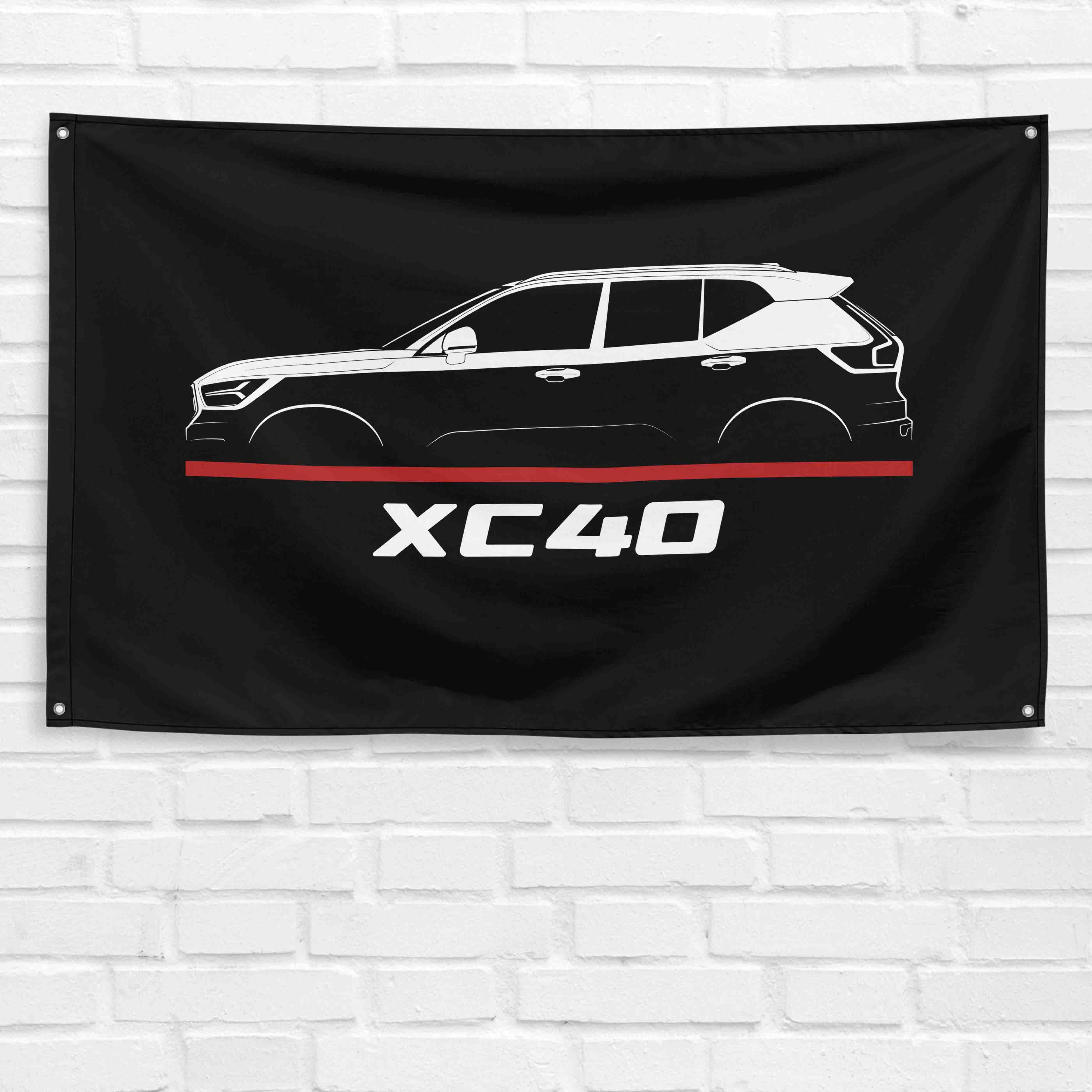 XC40 2017-2022 3x5 ft Flag Garage Wall Decor Birthday Gift Banner