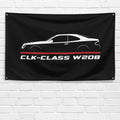 CLK-Class W208 1997-2002 3x5 ft Flag Garage Wall Decor Birthday Gift Banner