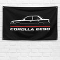Corolla EE100 1991-1997 3x5 ft Flag Garage Wall Decor Birthday Gift Banner