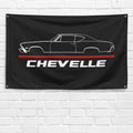 Chevelle 1968 3x5 ft Flag Garage Wall Decor Birthday Gift Banner