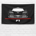F1 Supercar 3x5 ft Flag Garage Wall Decor Birthday Gift Banner
